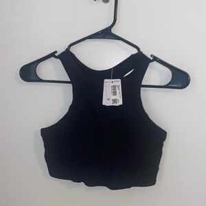 Lululemon Ribbed High-Neck Yoga Bra